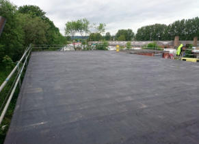Factory roof repair